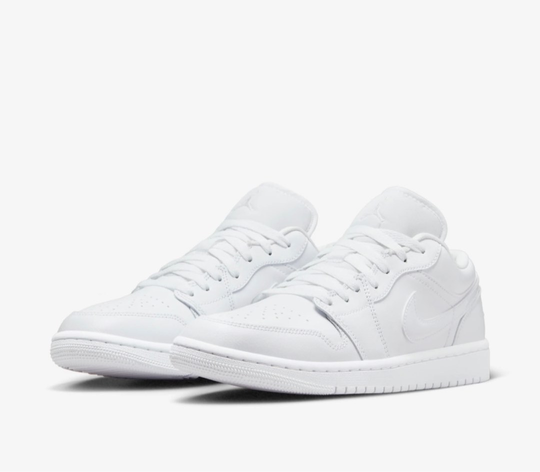 Nike air jordan triple white sale