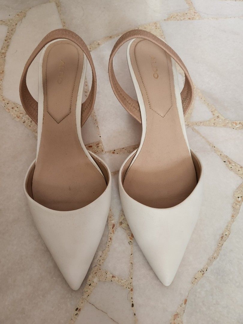 Aldo new arrivals white heel