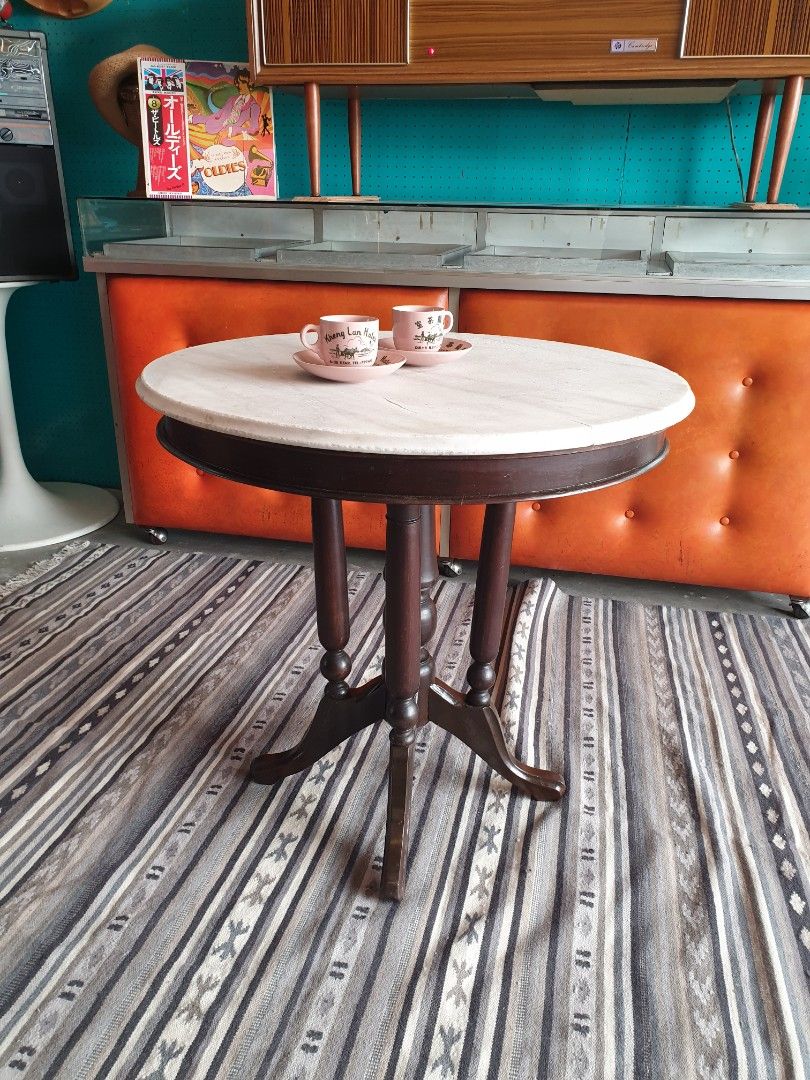 Antique Kopitiam Table, Hobbies & Toys, Collectibles & Memorabilia