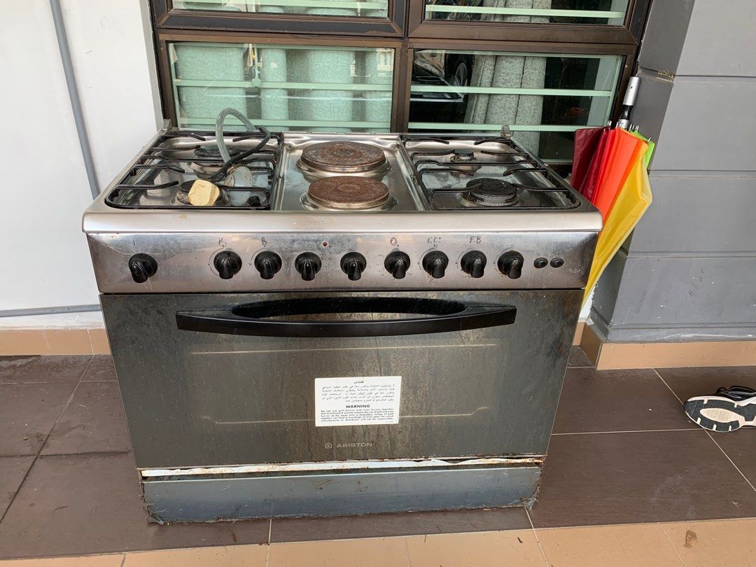 Ariston Elcetric & Gas Stove, Furniture & Home Living, Furniture, Other