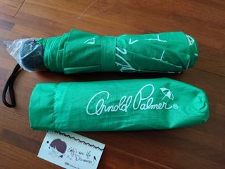 Arnold Palmer 雨傘牌   綠色折疊傘