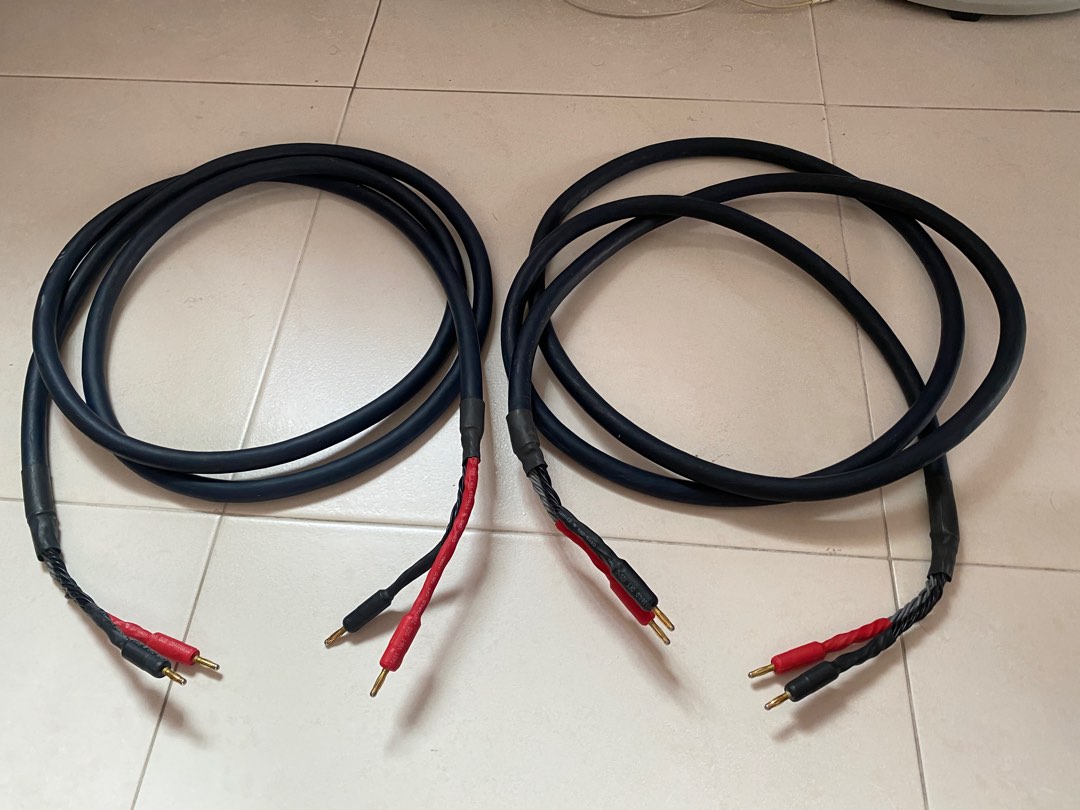 AudioQuest Midnight 2 speaker cable 3m pair, Audio, Other Audio