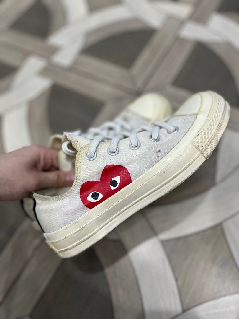 Converse discount cdg gris