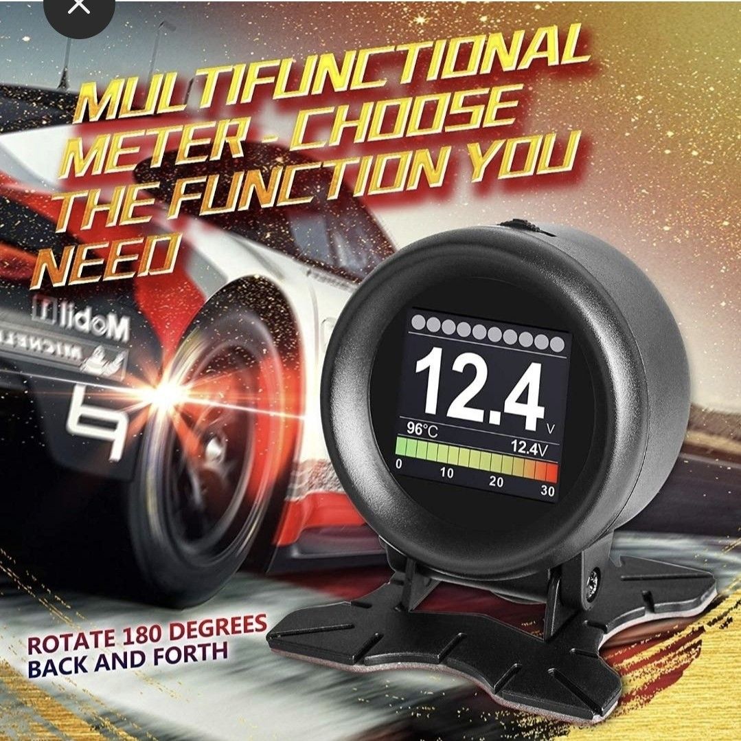 AUTOOL X60 Car OBD GPS HUD MultiFunction Digital Meter Alarm Speed