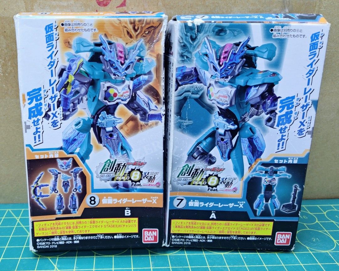 BANDAI TAMASHII SODO 創動BUILD 8 feat 裝動KAMEN RIDER 幪面超人RIDE