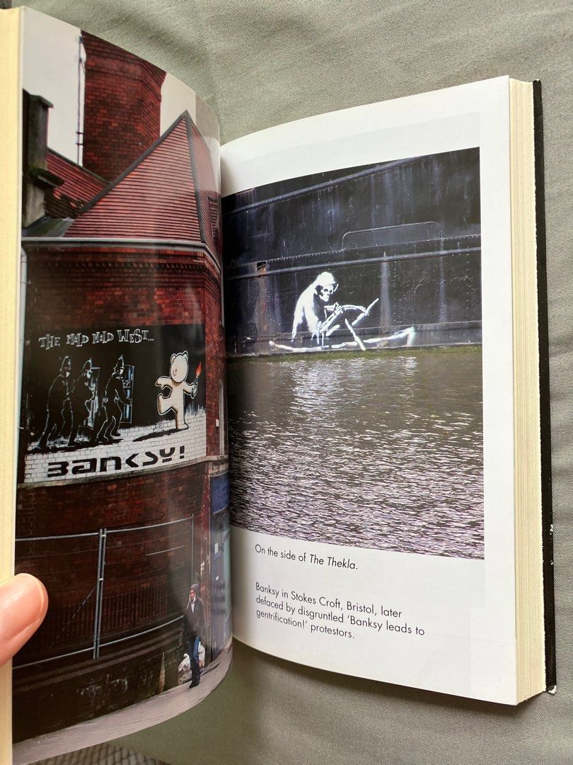 Banksy art book Seven Years with Banksy, Hobbies & Toys, Books