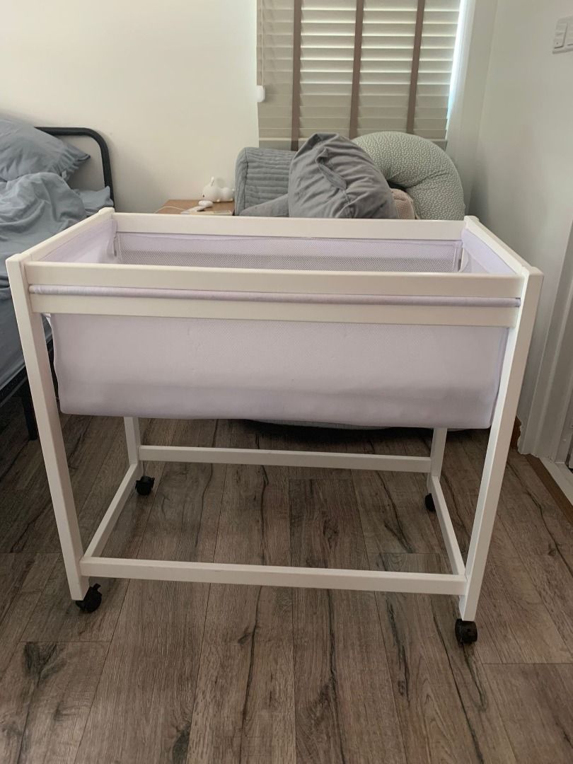 Bassinet with wheels, Babies & Kids, Baby Nursery & Kids Furniture ...