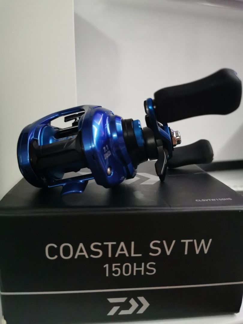 100% Original DAIWA COASTAL SV TW Fishing Reel Baitcast Reel Gear Ratio  7.1:1 8.1:1 Weight 195g Maximum Pull 4.5KG - AliExpress