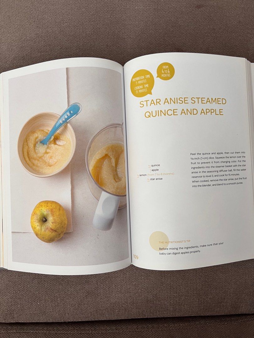 Beaba babycook 2024 cookbook