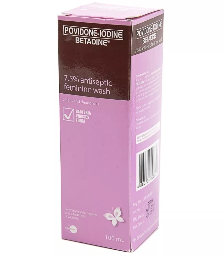 POVIDONE-IODINE (BETADINE®) Antiseptic Feminine Wash