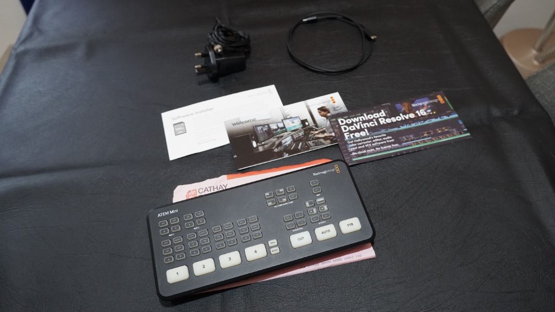 BLACKMAGIC ATEM MINI STREAMING CAPTURE CARD for STREAMERS, PODCASTERS