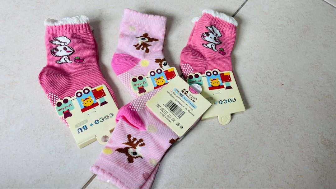BN Baby antislip socks, Babies & Kids, Babies & Kids Fashion on Carousell
