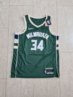 Nike 2022 Icon Edition Brook Lopez Milwaukee Bucks Swingman Jersey / Medium