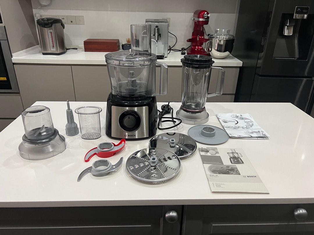 BOSCH Food Processor, Multicolor, 800W, MCM3501MGB, TV & Home
