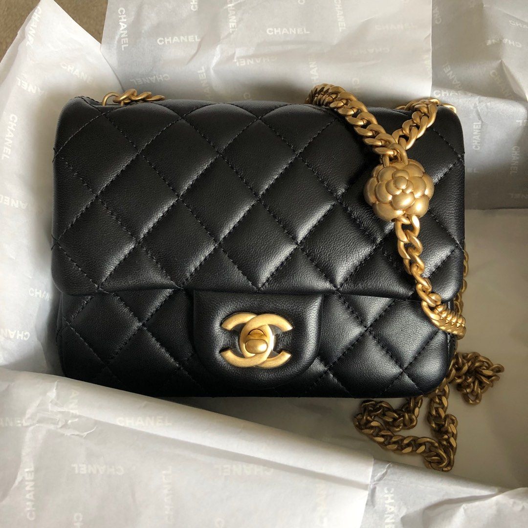 Brand New Chanel 23S Mini Square Flap Bag, Women's Fashion, Bags & Wallets, Cross-body  Bags on Carousell