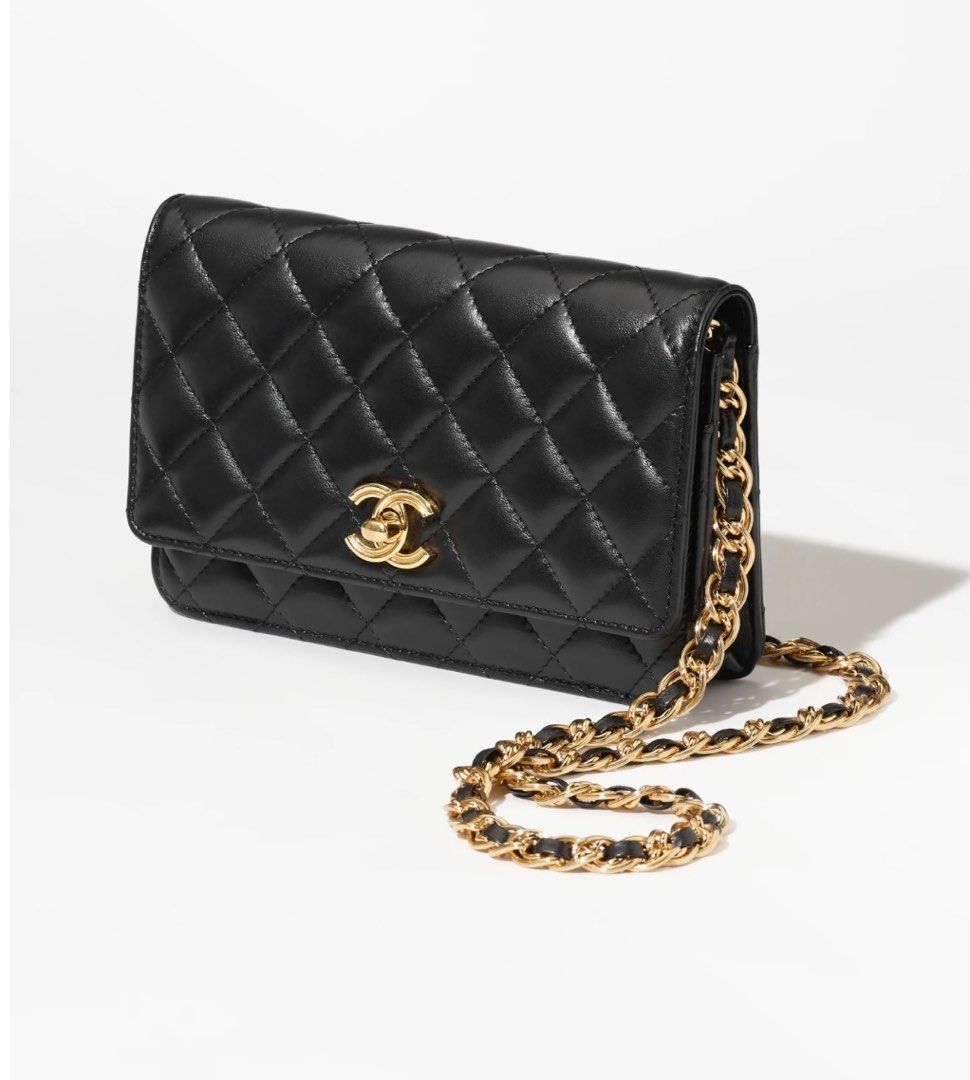 BNIB Chanel Wallet on Chain Lambskin GHW, Luxury, Bags & Wallets on  Carousell