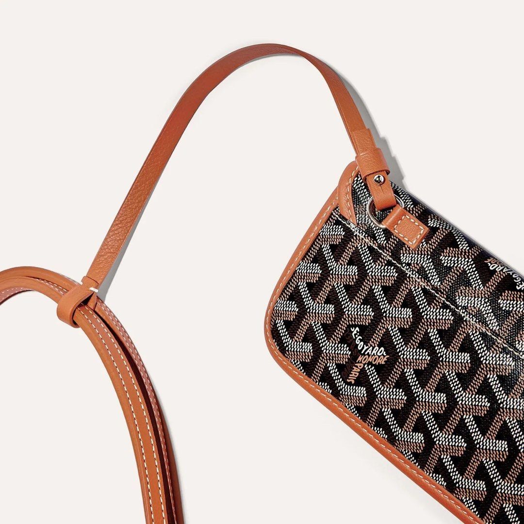 Goyard | St Louis GM Tote in Black/Tan with Custom ZOE Monogram in Green |  #87