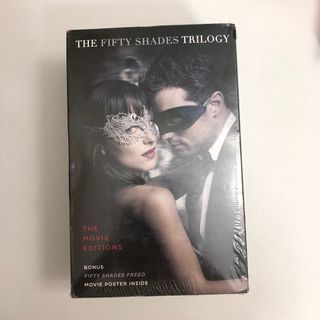 BRAND NEW SEALED 50 SHADES OF GREY TRILOGY BOXED SET (THE MOVIE EDITION)