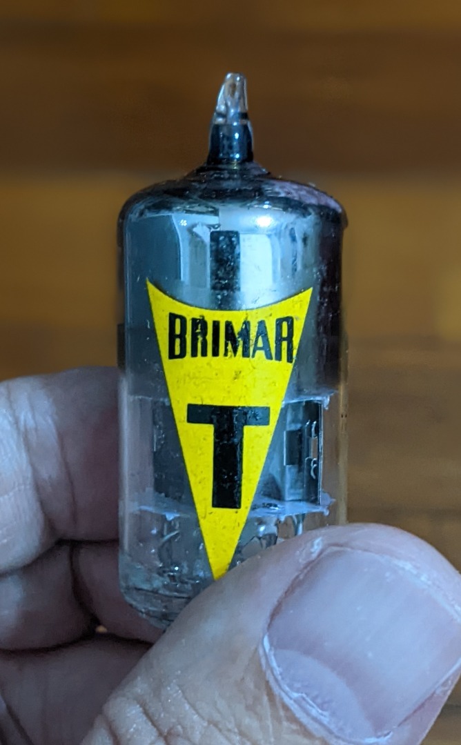 Brimar 6060 Yellow T (rare 12AT7 preamp tubes), Audio, Other Audio