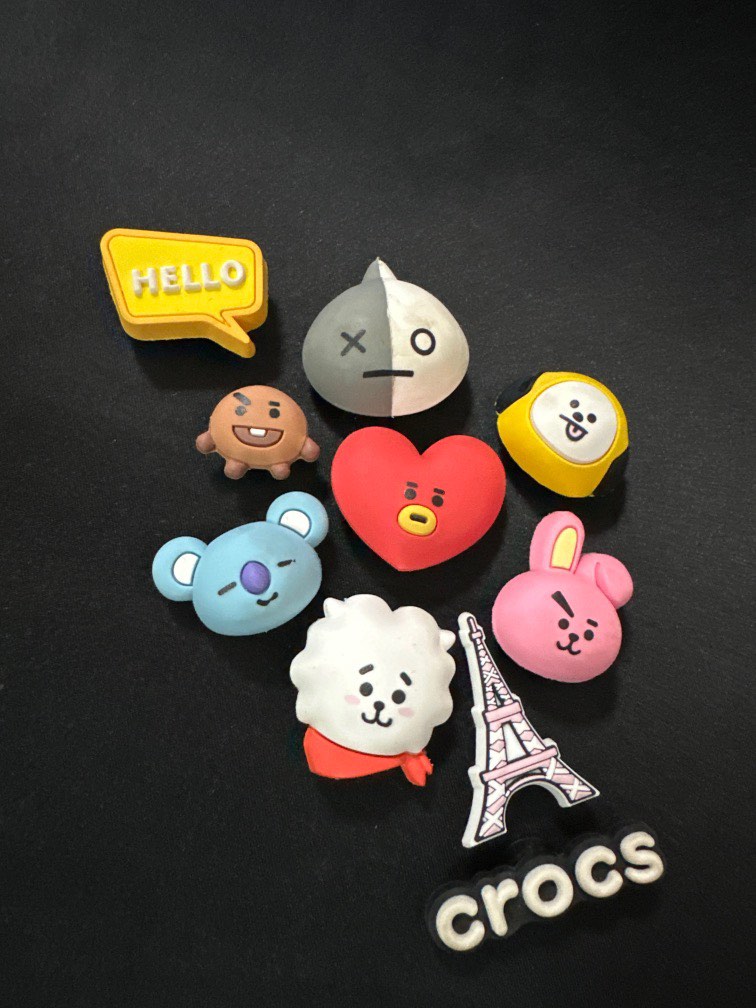 Bts on sale croc jibbitz