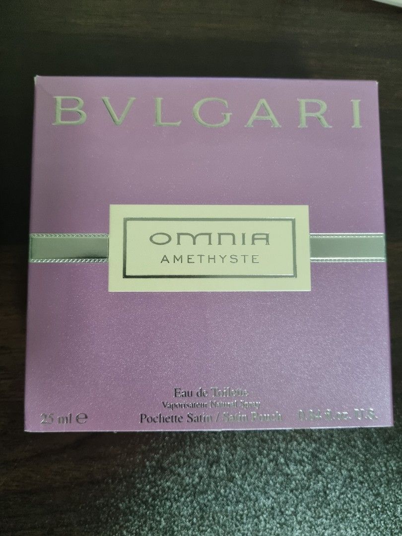Bvlgari Omnia Amethyste Perfume 25ml Beauty Personal Care