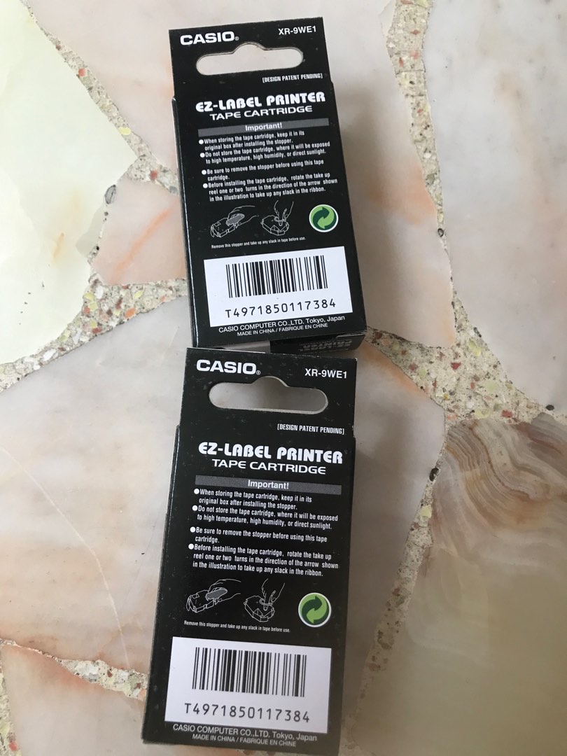 Casio Label It Sticker Casio -E Label printing, Hobbies & Toys, Stationery & Craft, Stationery ...