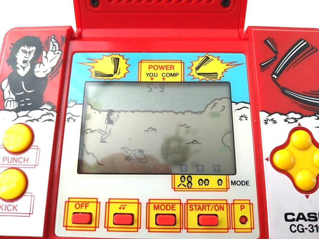 Casio Kung Fu Fight Handheld Game Made in Japan, Hobbies & Toys, Toys ...