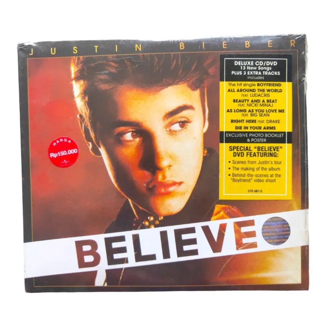 CD DVD Justin Bieber Believe Deluxe Edition, Musik & Media ...