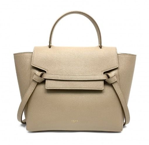 Celine Micro Belt Bag (Khaki) Calfskin, Luxury, Bags & Wallets on Carousell
