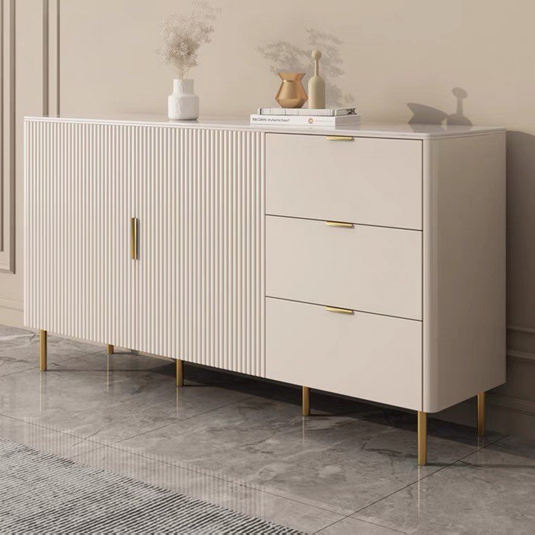 Champagne credenza sale
