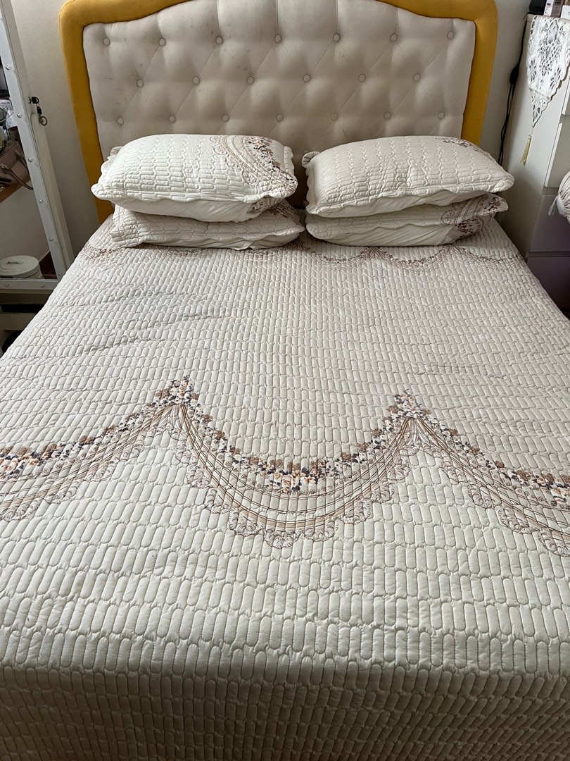 Cheap Queen size storage bed (frame only), Furniture & Home Living, Furniture, Bed Frames