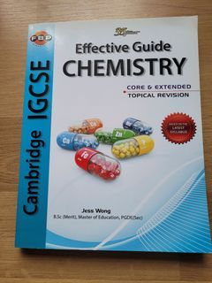 Chemistry A level Assesment Book (rtp $31.9)