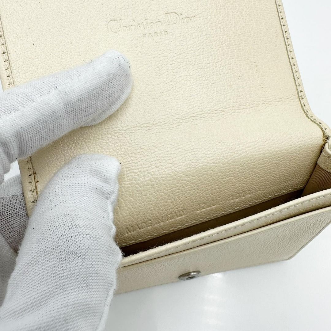 Christian Dior Coated Canvas Cardholder on Carousell