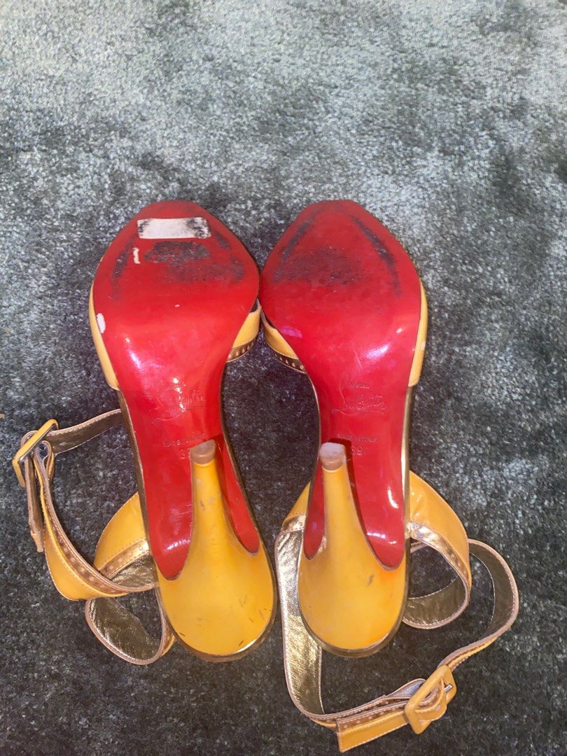 Red clearance bottoms yellow