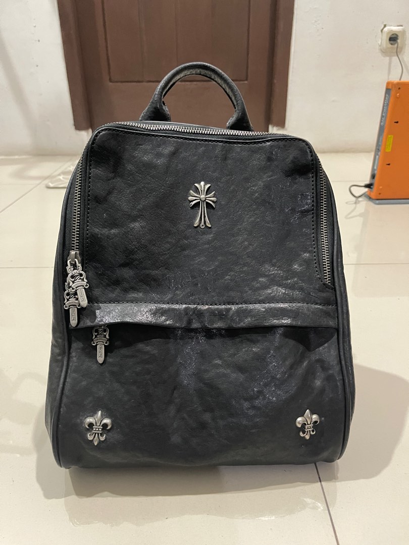 Chrome hearts backpack, Fesyen Wanita, Tas & Dompet di Carousell
