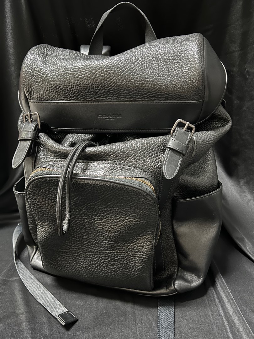 Coach Henry Backpack in Pebble Leather Luxury Bags Wallets on