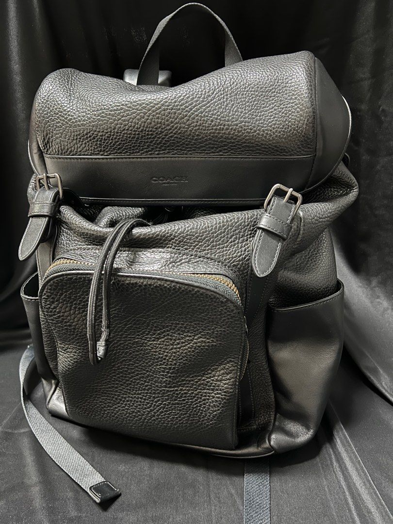 Coach Henry Backpack in Pebble Leather, Luxury, Bags & Wallets on ...
