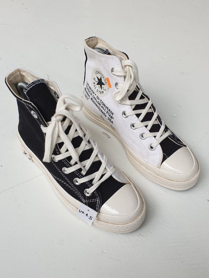 Converse 70 s X Offwhite UK 4.5 Women s Fashion Footwear