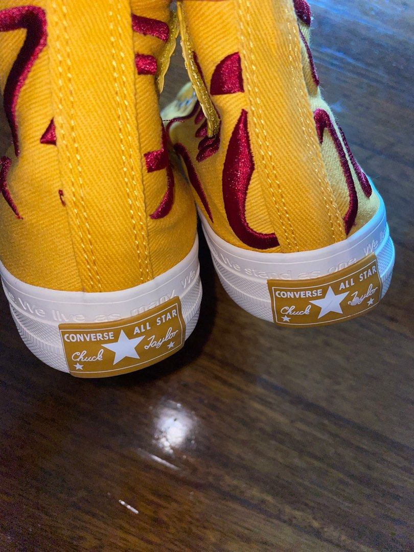 Kith coca cola converse yellow shop