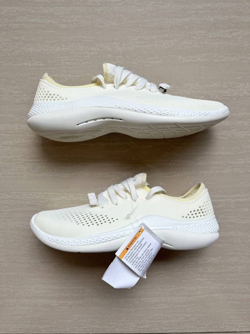 Crocs literide pacer white hot sale
