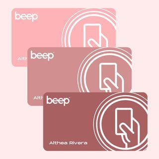 Custom Beep Card Sticker