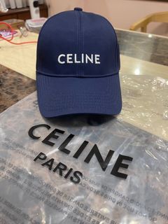 Dark Blue Celine Baseball Cap