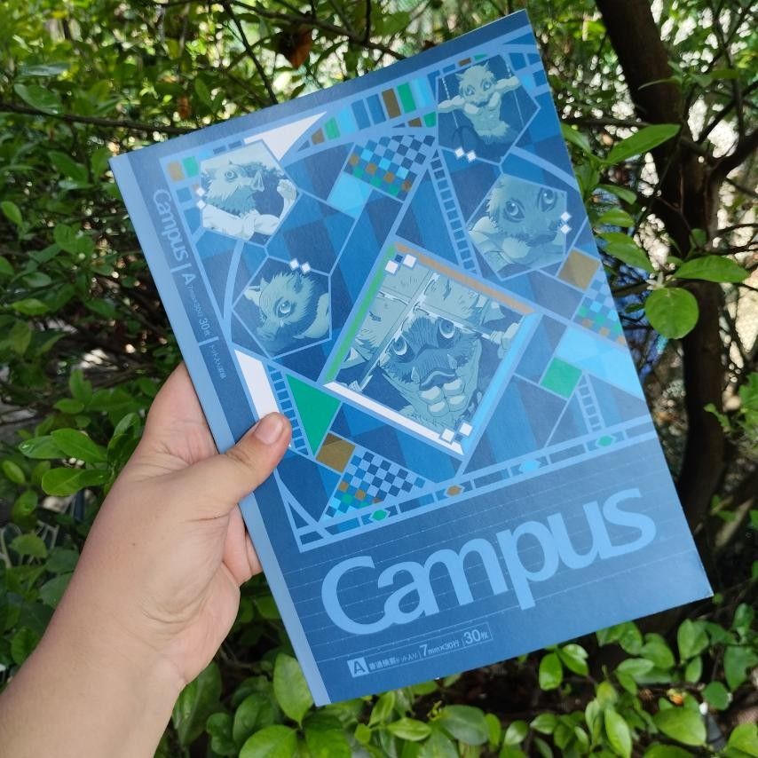 Demon Slayer Campus Notebook on Carousell
