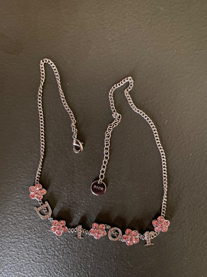 Dior flower necklace top
