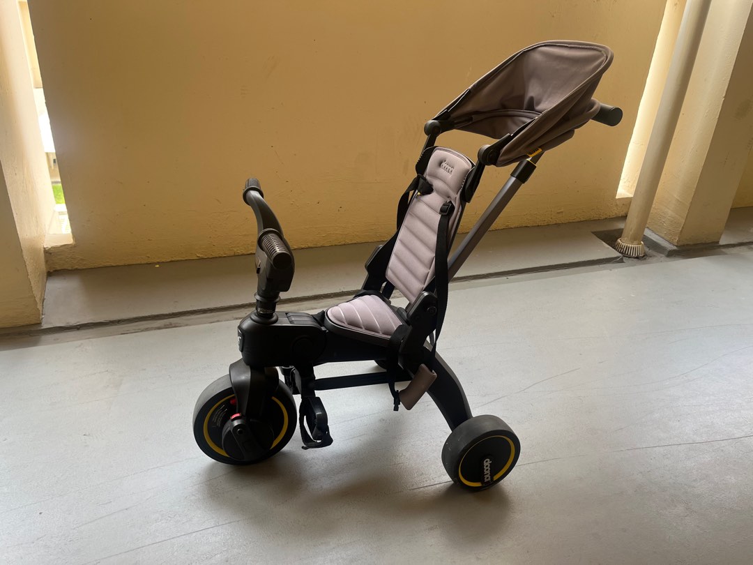 Doona S3 Liki Trike Grey, Babies & Kids, Going Out, Strollers on Carousell