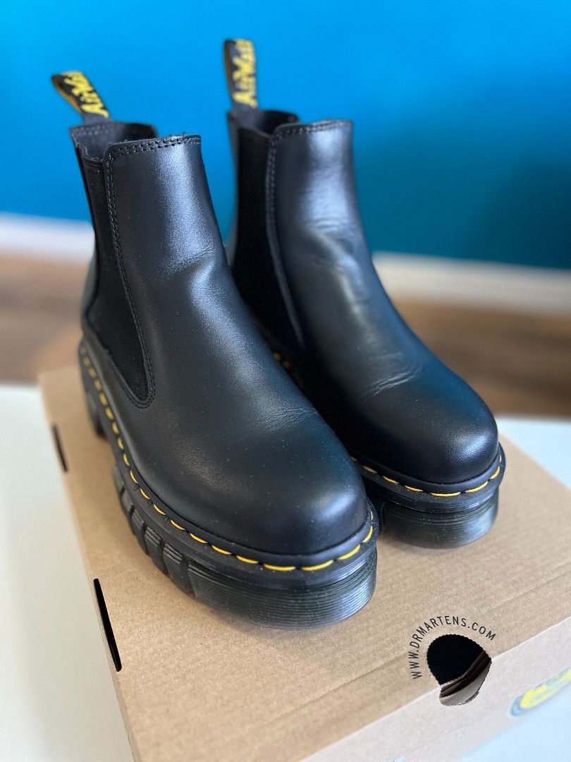 Dr martens on sale chelsea black 38