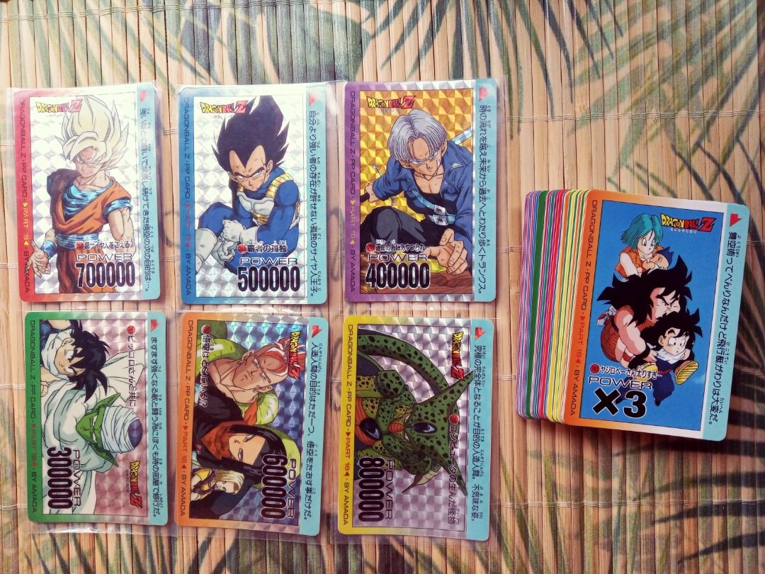 Dragonball amada pp card part 18 full card set, Hobbies & Toys ...