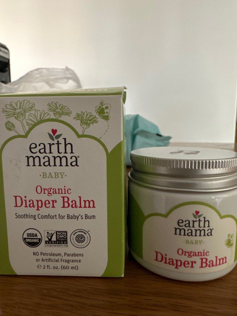 Earth Mama Organic Diaper Balm, Babies & Kids, Bathing & Changing, Baby