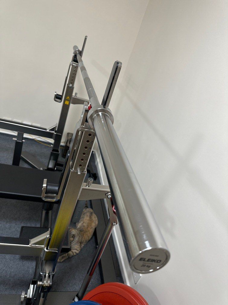 Eleiko rack bar, 運動產品, 運動與健身, 運動與健身 舉重和啞鈴 Carousell