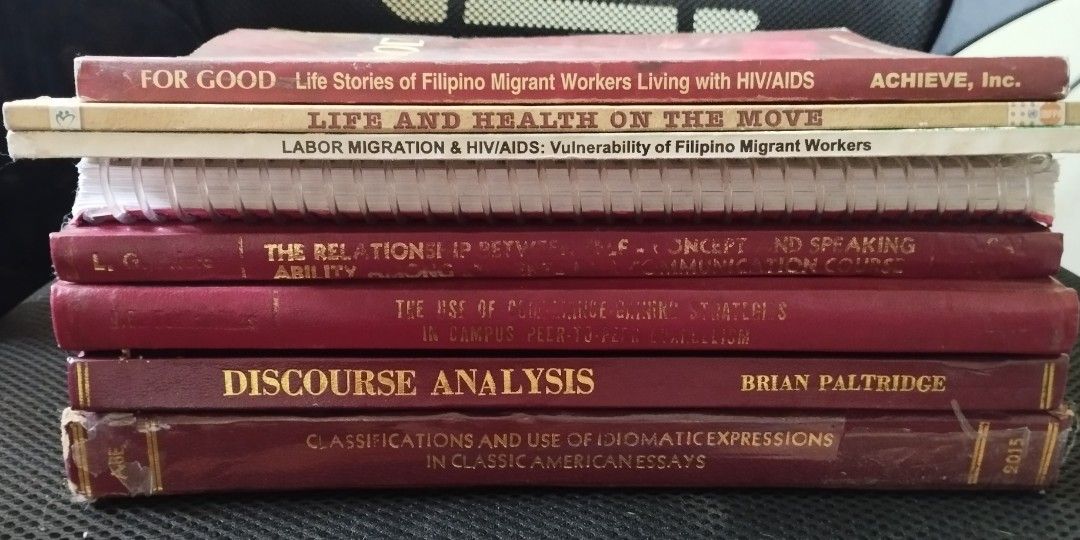 English and Communication Books (Category: Textbooks) located in Manila. Submitted by furless (Listing ID 1226755308, Image 2). Description: Helpful if you're writing your thesis. This is free..